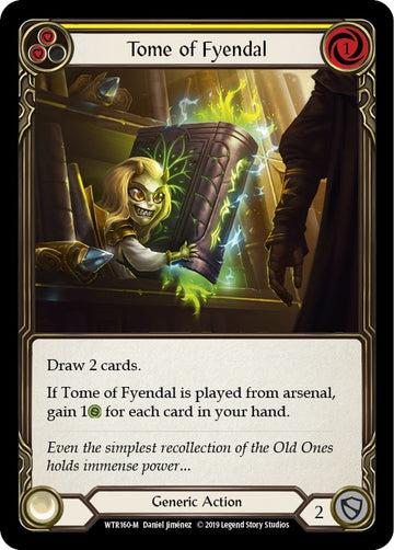 Tome of Fyendal [WTR160] [Welcome to Rathe] Unlimited Edition Rainbow Foil