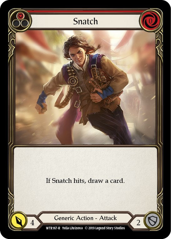 Snatch (Red) [WTR167] [Welcome to Rathe] Unlimited Edition Rainbow Foil