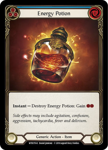 Energy Potion [WTR170] [Welcome to Rathe] 1st Edition Rainbow Foil