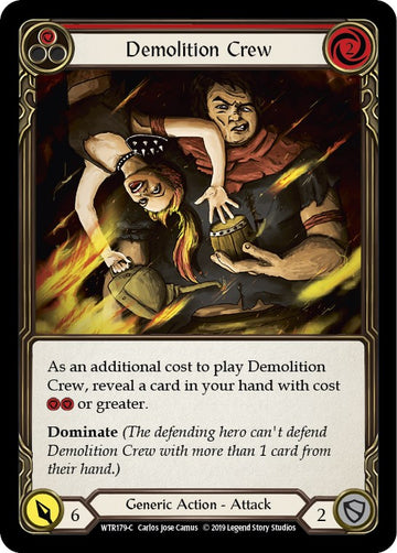 Demolition Crew (Red) [WTR179] [Welcome to Rathe] Unlimited Edition Normal
