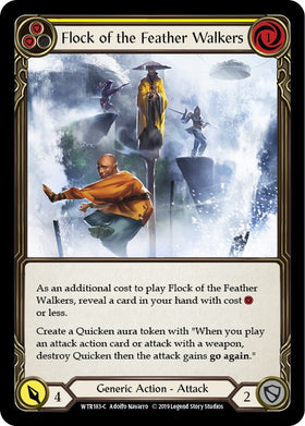 Flock of the Feather Walkers (Yellow) [WTR183] [Welcome to Rathe] Unlimited Edition Normal