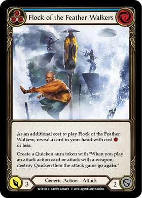 Flock of the Feather Walkers (Blue) [WTR184] [Welcome to Rathe] Unlimited Edition Normal