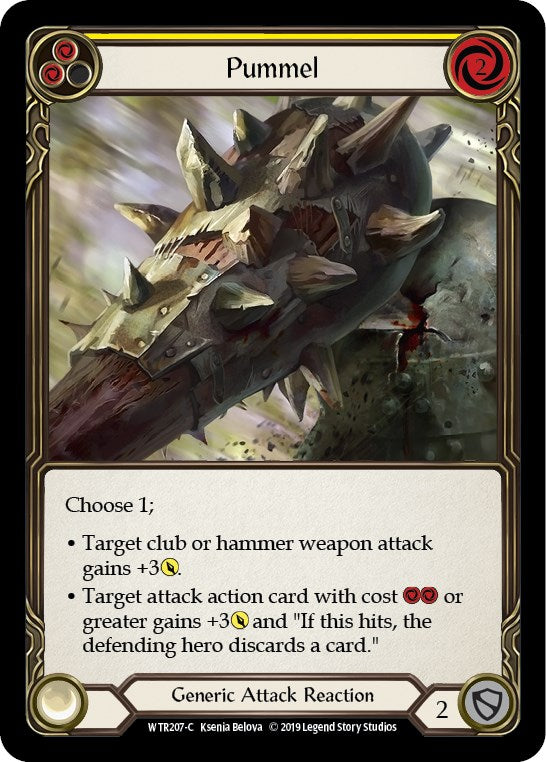 Pummel (Yellow) [WTR207] [Welcome to Rathe] Unlimited Edition Rainbow Foil