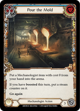 Pour the Mold (Blue) [ARC016] [Arcane Rising] 1st Edition Normal