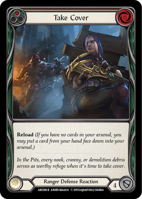 Take Cover (Red) [ARC048] [Arcane Rising] 1st Edition Normal