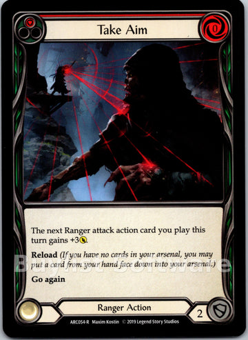 Take Aim (Red) [ARC054] [Arcane Rising] 1st Edition Normal