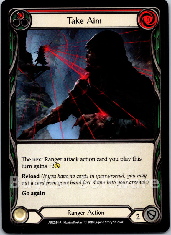 Take Aim (Red) [ARC054] [Arcane Rising] 1st Edition Normal
