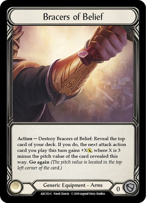 Bracers of Belief [ARC153] [Arcane Rising] 1st Edition Normal