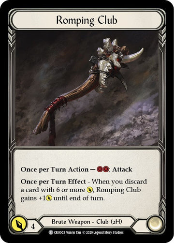 Romping Club [CRU003] [Crucible of War] Unlimited Edition Rainbow Foil