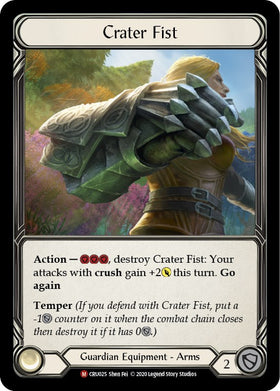 Crater Fist [CRU025] [Crucible of War] Unlimited Edition Normal