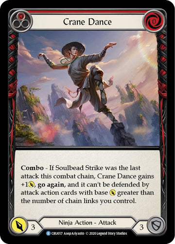 Crane Dance (Red) [CRU057] [Crucible of War] Unlimited Edition Normal