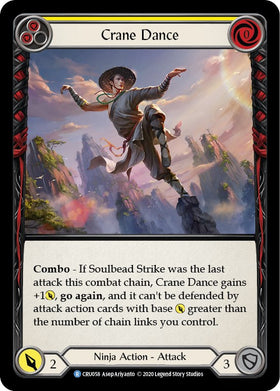 Crane Dance (Yellow) [CRU058] [Crucible of War] Unlimited Edition Normal