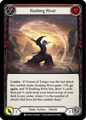 Rushing River (Red) [CRU060] [Crucible of War] Unlimited Edition Normal