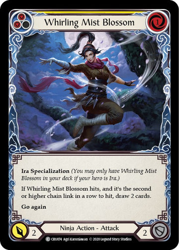 Whirling Mist Blossom [CRU074] [Crucible of War] 1st Edition Normal