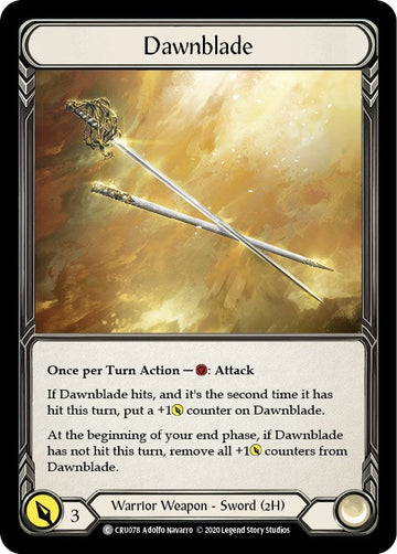 Dawnblade [CRU078] [Crucible of War] Unlimited Edition Rainbow Foil