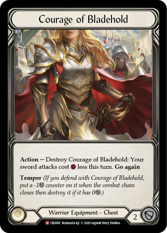 Courage of Bladehold [CRU081] [Crucible of War] Unlimited Edition Normal
