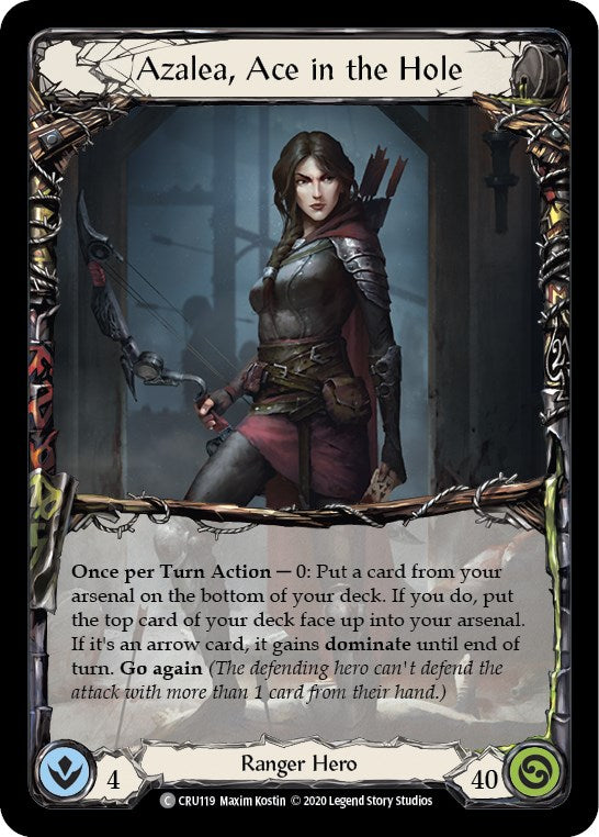 Azalea, Ace in the Hole [CRU119] [Crucible of War] Unlimited Edition Normal
