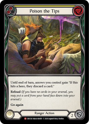Poison the Tips [CRU124] [Crucible of War] Unlimited Edition Rainbow Foil