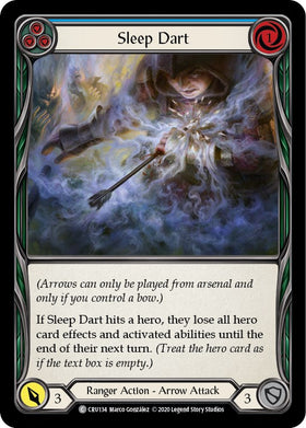 Sleep Dart (Blue) [CRU134] [Crucible of War] 1st Edition Normal