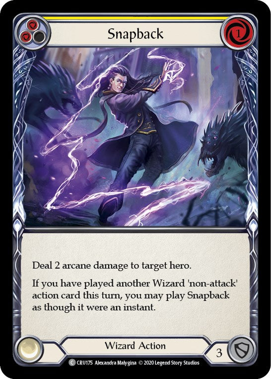 Snapback (Yellow) [CRU175] [Crucible of War] Unlimited Edition Normal