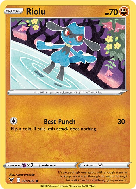 Riolu [090/185] [Vivid Voltage] Reverse Holofoil