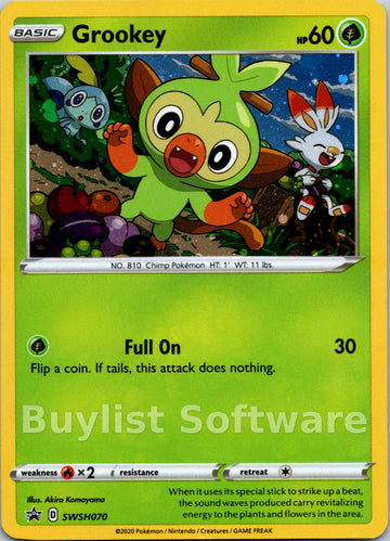 Grookey [SWSH070] [Sword & Shield Promo Cards] Holofoil