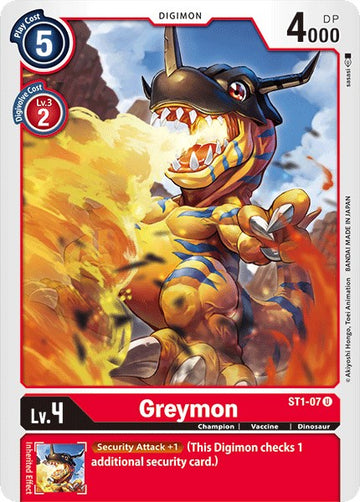 Greymon [ST1-07] [Starter Deck 01: Gaia Red]
