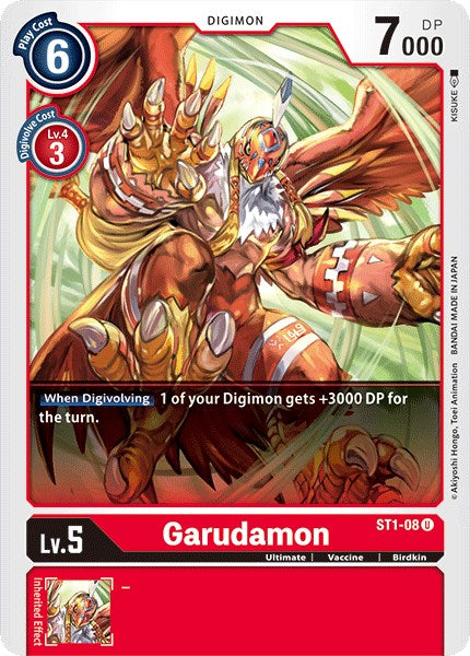 Garudamon [ST1-08] [Starter Deck 01: Gaia Red]