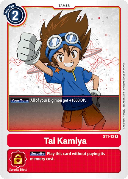Tai Kamiya [ST1-12] [Starter Deck 01: Gaia Red]