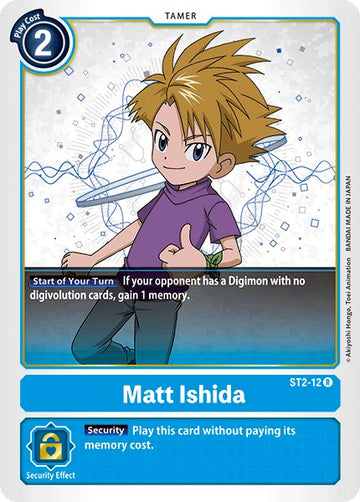 Matt Ishida [ST2-12] [Starter Deck 02: Cocytus Blue]