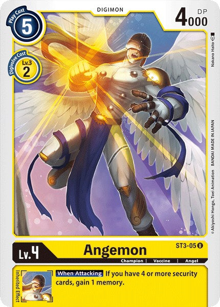 Angemon [ST3-05] [Starter Deck 03: Heaven's Yellow]