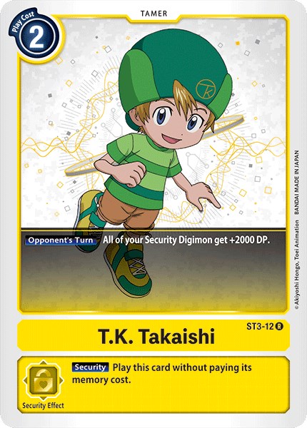 T.K. Takaishi [ST3-12] [Starter Deck 03: Heaven's Yellow]