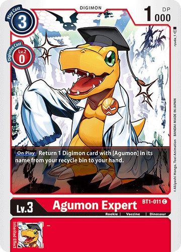Agumon Expert [BT1-011 C] [Release Special Booster 1.0]