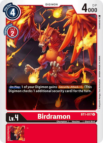 Birdramon - BT1-017 [BT1-017 U] [Release Special Booster 1.0]