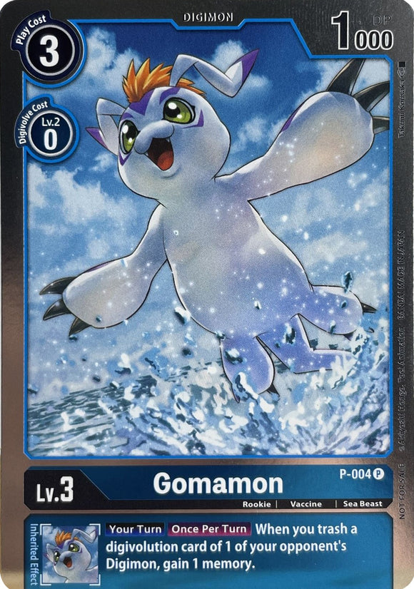 Gomamon [P-004] [Digimon Promotion Cards] Foil