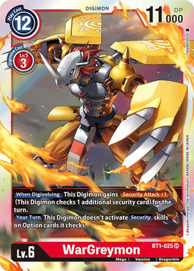 WarGreymon [BT1-025] [Release Special Booster 1.0] Foil