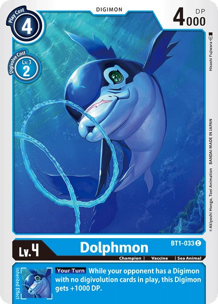 Dolphmon [BT1-033] [Release Special Booster 1.0]