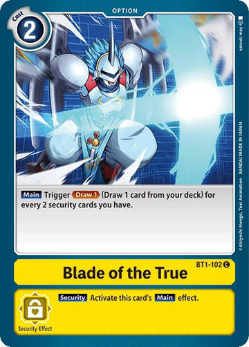Blade of the True [BT1-102 C] [Release Special Booster 1.0]