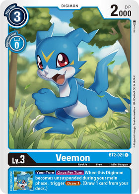 Veemon [BT2-021] [Release Special Booster 1.5]