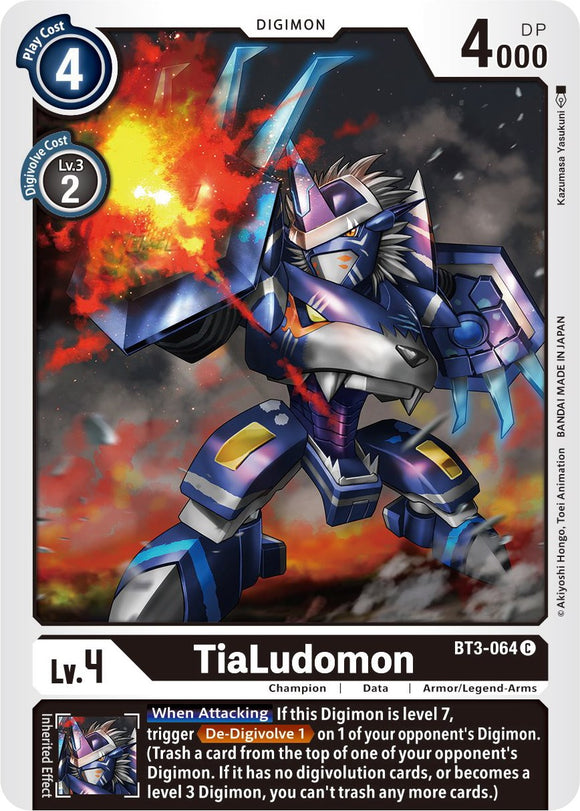 TiaLudomon [BT3-064] [Release Special Booster 1.5]