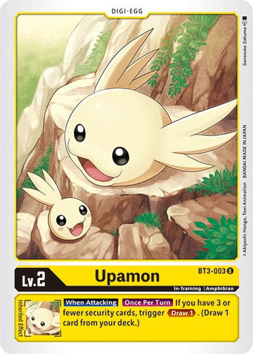 Upamon - BT3-003 [BT3-003 U] [Release Special Booster 1.5]