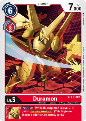 Duramon [BT3-013] [Release Special Booster 1.5]