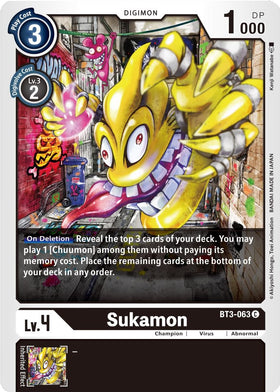 Sukamon [BT3-063] [Release Special Booster 1.5]