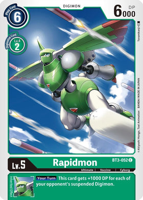 Rapidmon [BT3-052] [Release Special Booster 1.5]
