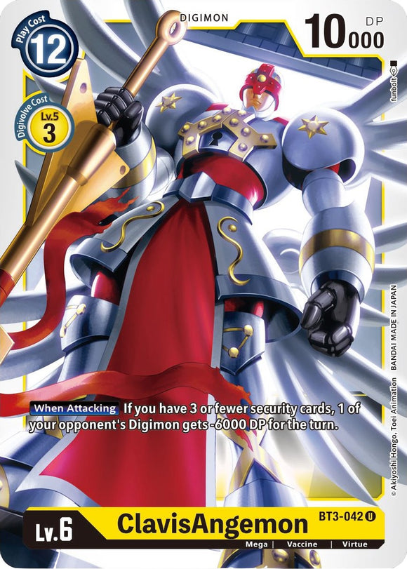 ClavisAngemon [BT3-042] [Release Special Booster 1.5]