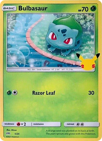 Bulbasaur [001/025] [McDonald's Promos 2021]