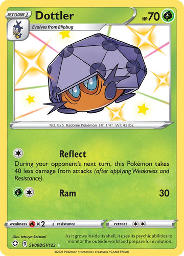 Dottler [SV008/SV122] [Shining Fates: Shiny Vault] Holofoil