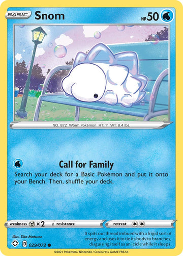 Snom [029/072] [Shining Fates] Reverse Holofoil