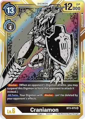 Craniamon (Alternate Art) [BT3-075] [Release Special Booster 1.5] Foil