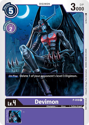 Devimon - P-018 [P-018] [Digimon Promotion Cards]